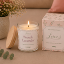 French Lavender- Vela Aromática Artesanal