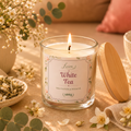 White Tea- Vela Aromática Artesanal